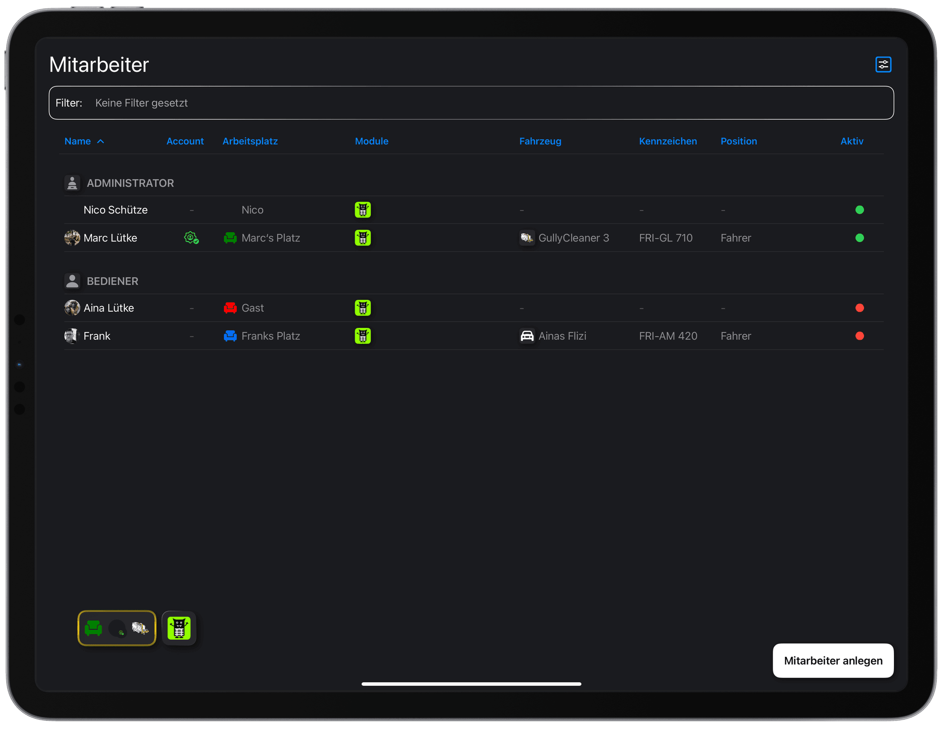 iOS App: Employee Management